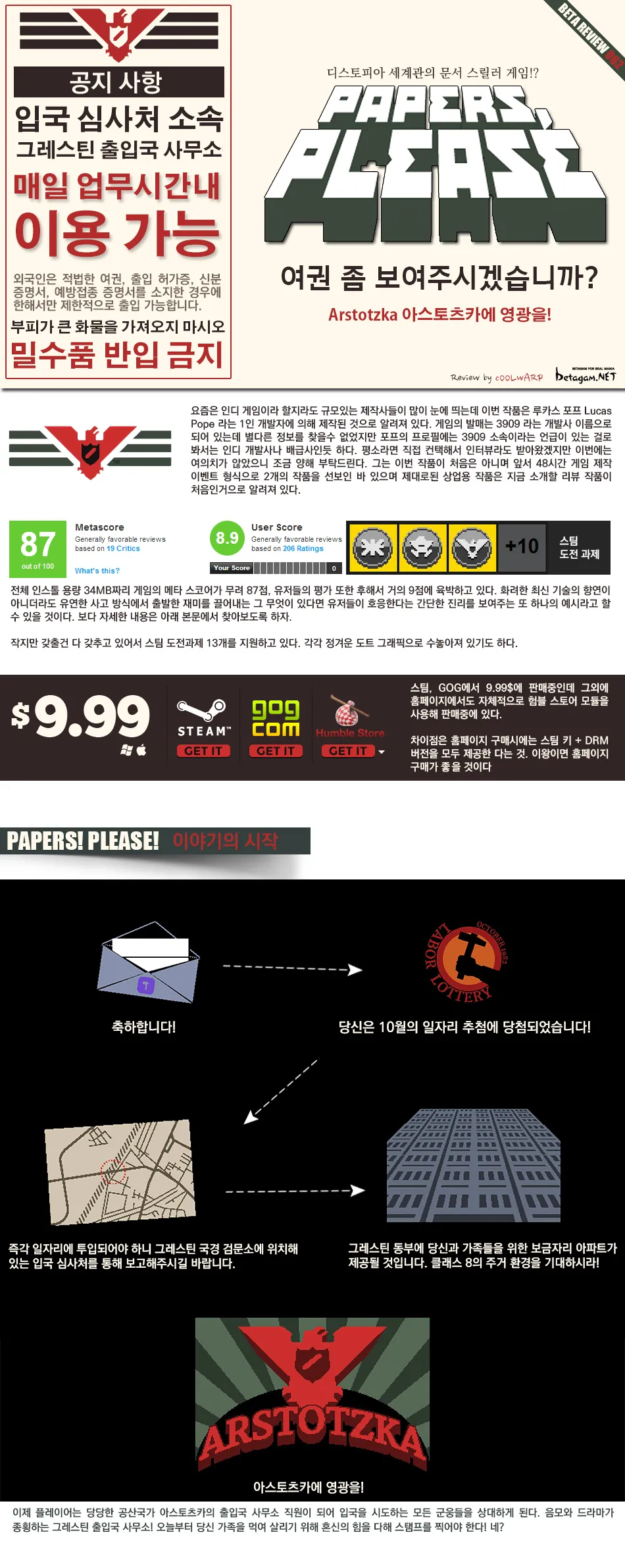 Papers Please 리뷰 이미지 1