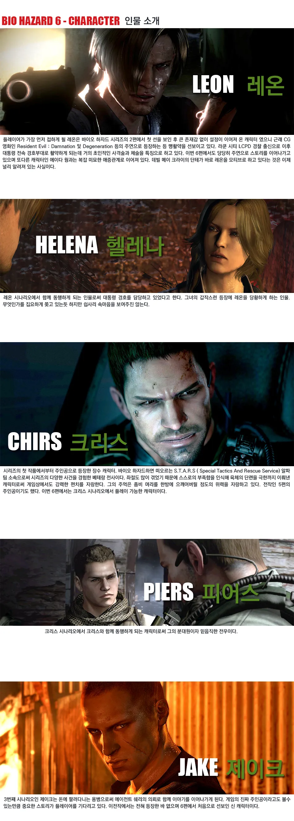 Resident Evil 6 리뷰 이미지 2