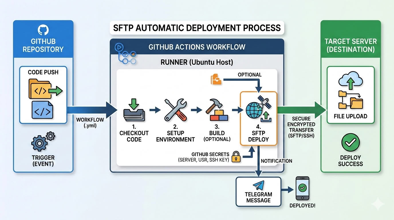 github action auto deploy